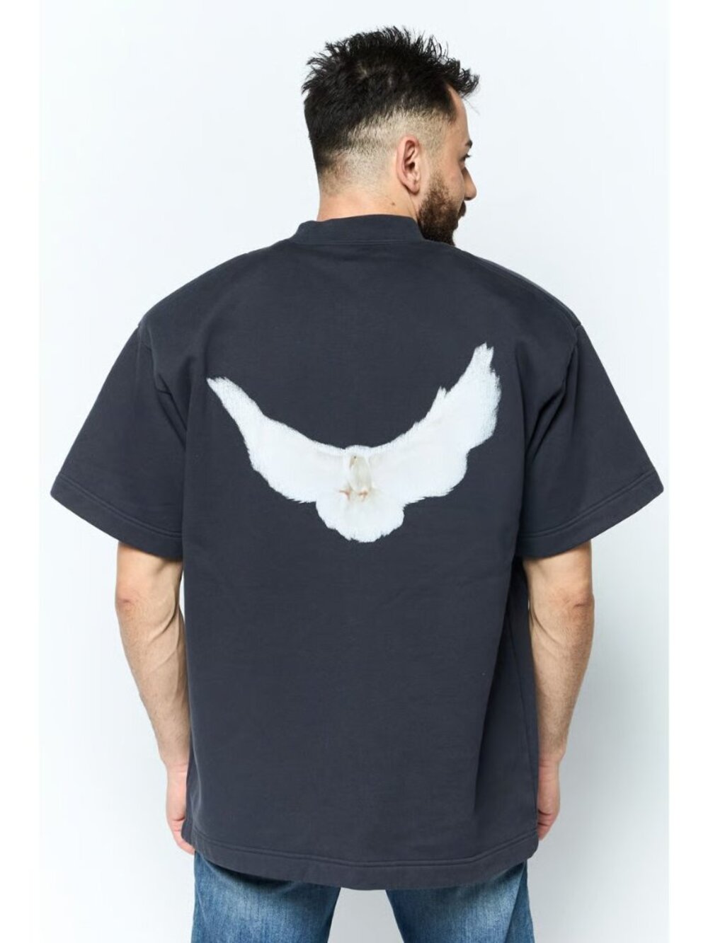Gap X YZY Yeezy Black Short Sleeve Dove Sweatshirt, Size M